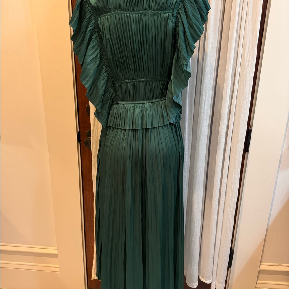 Ulla Johnson Lettie Dress size 4, Emerald Green